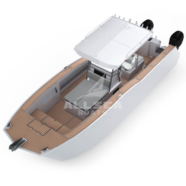 7.9m Center Console Catamaran Boat from China manufacturer Allsea Boats